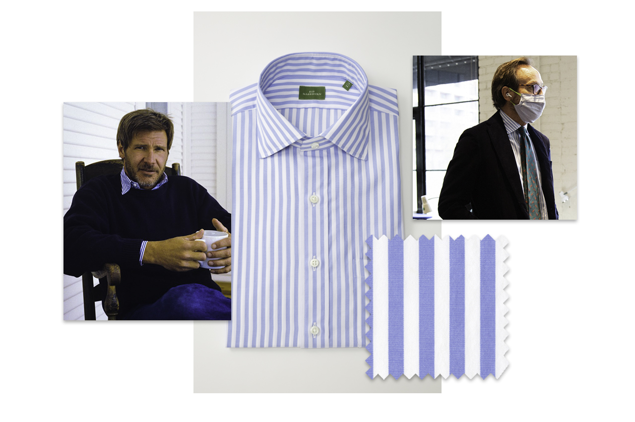 bold stripes shirt collage