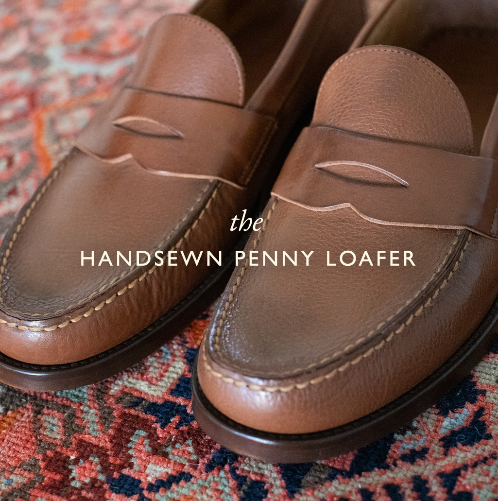 the handsewn loafer