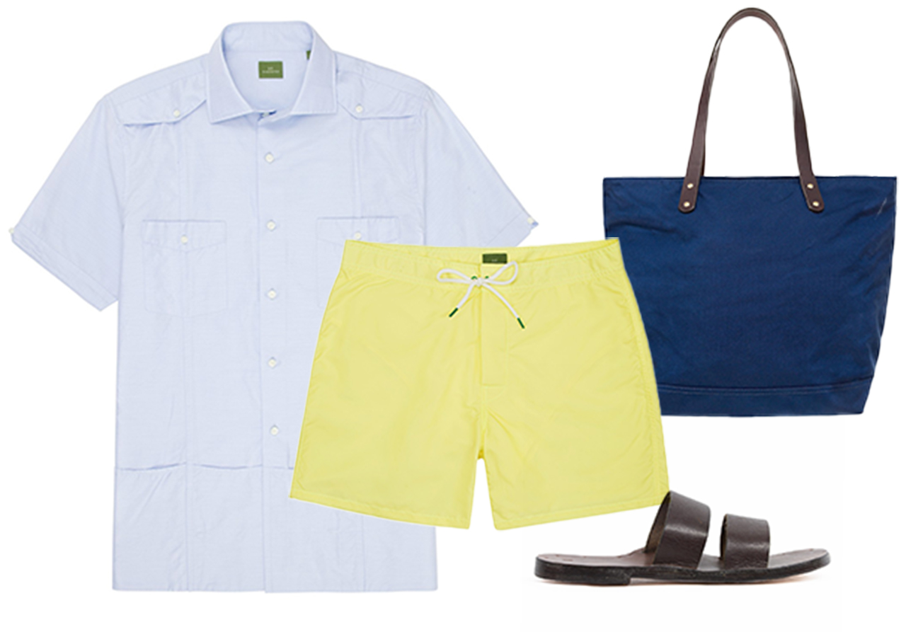outfit laydown no. 1: for the beach