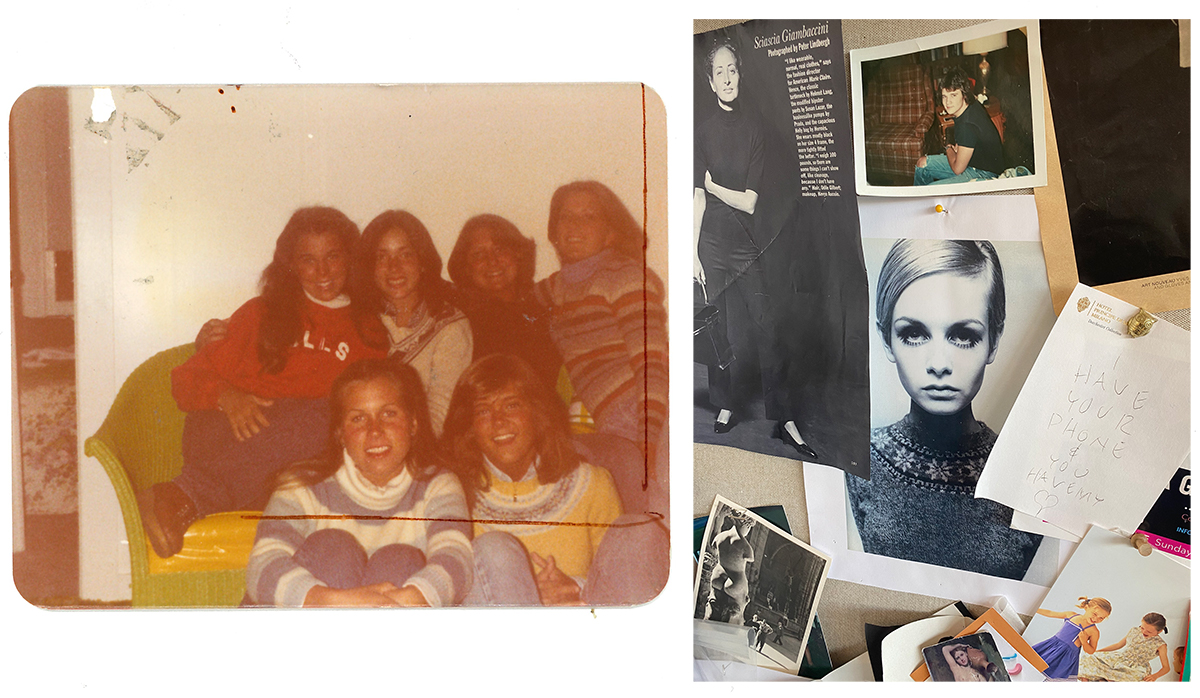 vintage fairisle sweaters in 70s michigan vs. 60s england